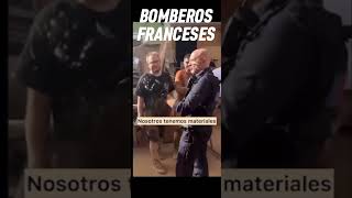 🚨BOMBEROS FRANCESES 🇫🇷PONEN SU GRANITO DE ARENA‼️ shorts shortvideo short viralvideo video [upl. by Lielos]