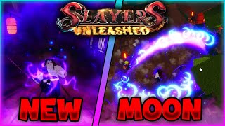 THIS DEMON SLAYER GAME HAS THE BEST MOON BREATHING  Slayers Unleashed 2023 Update  NEW CODES [upl. by Georgetta]