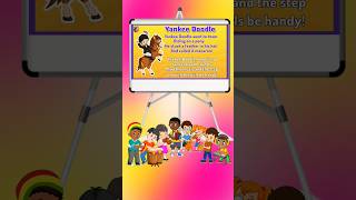 Yankee Doodle nurseryrhymes yankee doodle lyrics [upl. by Brightman]