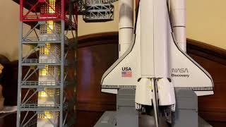 Revell 1144 Space Shuttle  Launch Tower 1 [upl. by Blau266]