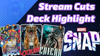 Caiera Lockjaw is LARGE and INCHARGE  Marvel SNAP Deck Highlight amp Gameplay [upl. by Hudnut633]