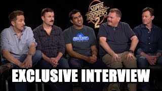 Super Troopers 2  Broken Lizard Exclusive Interview [upl. by Uhile826]