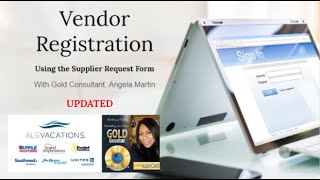 Updated Vendor Registration Using the Supplier Request Form [upl. by Amiel]