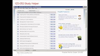 uCertify Oracle 1Z0052 Practice Test [upl. by Chansoo]