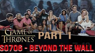 Game of Thrones  7x6 Beyond the Wall  Group Reaction Part 1 Skit [upl. by Harve389]