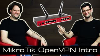 MikroTik Tutorial 22 openvpn Einführung deutsch [upl. by Nonohcle122]