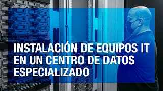 Instalación de servidores de cliente en un data center Interxion [upl. by Ihn]