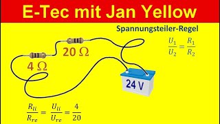 Gleichstrom 39 SpannungsteilerRegel [upl. by Waddell]