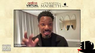 Corey Hawkins on Connecting Current Themes To quotThe Tragedy of Macbethquot [upl. by Arres406]