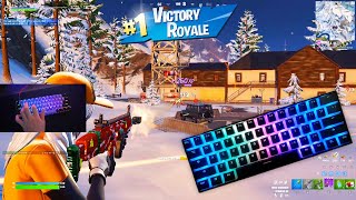 2 HOUR Chill😴Fortnite Keyboard amp Mouse Sounds ASMR Smooth 4K🎄 [upl. by Alihet]