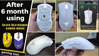 After 6 month using  Razer DeathAdder Essential White Edition Gaming Mouse detail review [upl. by Hugh]