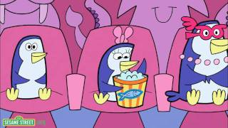 Sesame StreetZero Penguins at the Movies [upl. by Rior]