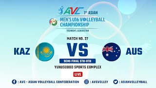 Australia VS Kazakhstan  The 1st Asian Mens U16 Volleyball Championship [upl. by Sulamith]