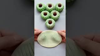 💖satisfying amp creative dough pastry recipe 🍞 bread rolls bun shapes shortvideoviral [upl. by Trahern988]