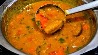 Sambar Recipe South Indian Sambar Brinjal Drumstick Sambar [upl. by Arvell]