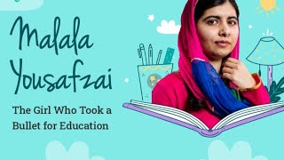 The girl who Took a Bullet for Educationmalala Yousafzai new motivat [upl. by Adahsar812]