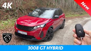 Peugeot 3008 GT Hybrid 2022  FULL indepth review in 4K  Exterior  Interior Infotainment [upl. by Adelheid]