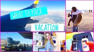 Spring Break Travel Guide What To Pack [upl. by Lodi]