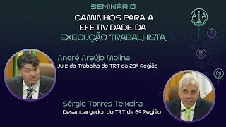 Seminário Execução Trabalhista  Execução Individual de Sentença Coletiva [upl. by Euridice]