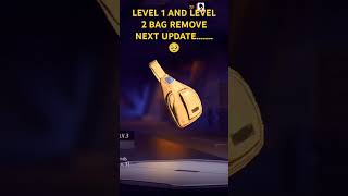 Level 1 and level 2 bag remove next update 🥹shorts short freefiremax shortsfeed gaming ytshort [upl. by Anuahsal]