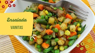 🥗 Ensalada de Vainitas para ADELGAZAR 💥 ¡Receta Fácil Rápida y Deliciosa  Recetas Fit [upl. by Ravid351]