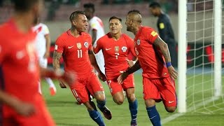 Chile 2  1 Perú  Eliminatorias Rusia 2018  Claudio Palma [upl. by Eyeleen995]