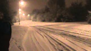 Warrington heavy snow Friday night 01252013 [upl. by Schwab197]