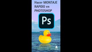 👏Hacer FOTOMONTAJE RAPIDO en PHOTOSHOP🧑‍💻 [upl. by Yelrihs]