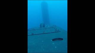 Submarine surfacing  Agosta class submarine Tramontana S74 [upl. by Ahsiadal]