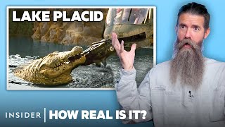 Crocodile Wrangler Rates 12 Alligator Attacks In Movies And TV  How Real Is It  Insider [upl. by Yuhas]