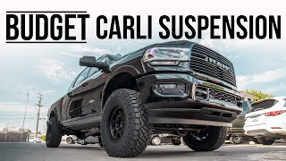 Budget Carli Suspension  Is The Cheapest Carli Level Kit Worth It [upl. by Esinyt]