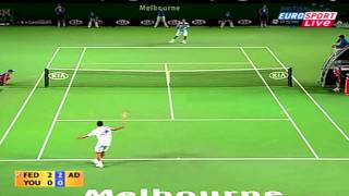 Roger Federer  Slice Backhand Battle [upl. by Assenat]