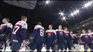 SVK vs ITA  slovinská hymna MS v hokeji 2017 [upl. by Thain]