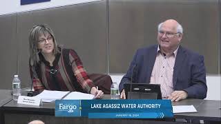 Lake Agassiz Water Authority  01162024 [upl. by Mortensen]