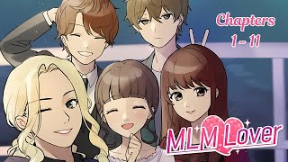 MLM Love  Visual Novel Ch 1  11 Full anime novel livestream pls use fullscreen [upl. by Kirsteni]