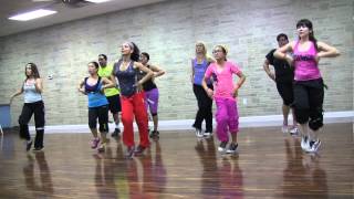 Zumba Los Campeones De La Salsa Inner Rhythm Dance studio [upl. by Nylrehs]