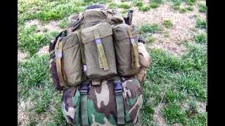 Alice Pack Molle Straps amp MSS Bag [upl. by Anohs]