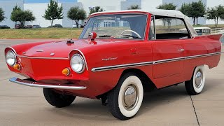 1965 Amphicar Classic Car Walkaround [upl. by Debbi475]