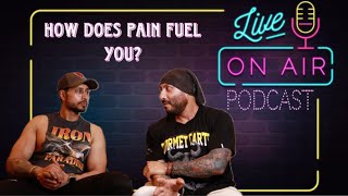 Use Pain As Fuel Podcast By Influencer Getfitbysahib amp Celebrity Coach Wolf pain podcast podcasts [upl. by Goldfarb]