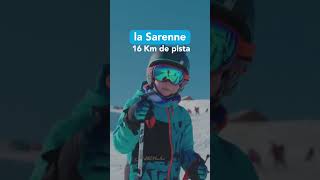 Sarenne A Pista Mais Longa da Europa em Alpe d’Huez ski snowboard snowtrip skiing [upl. by Anecusa]