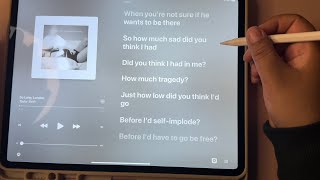 ASMR  Reading Lyrics to The Tortured Poets Department  Taylor Swift close whispering [upl. by Sarena354]