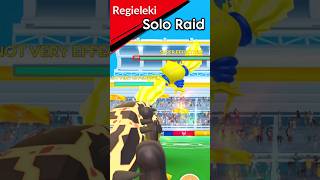 SOLO REGIELEKI raid in Pokémon GO [upl. by Siraf]