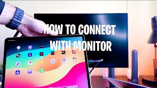 How To Connect iPad Air M2 2024 Version To Monitor [upl. by Gala]