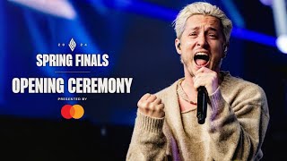 RISE like youve never heard it  2024 LCS Spring Finals Opening Ceremony Presented by Mastercard [upl. by Blondelle871]