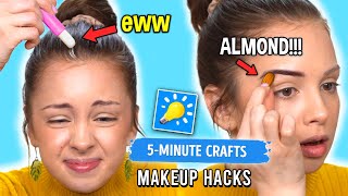 I TESTED VIRAL 5 Minutes Crafts Makeup Hacks for BRAVE GIRLS [upl. by Venola]