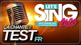 Let’s sing 2023 – Test du jeu de karaoke sur consoles [upl. by Netsirc]