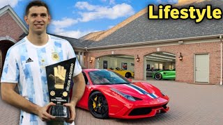 Emiliano Martínez Lifestyle 2022  Wife  Income  House  Cars  Family  Biography  Net Worth [upl. by Ardys]