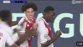 Monaco vs Crvena zvezda 5  1  Liga prvaka  HRVATSKI KOMENTATOR [upl. by Attemaj]