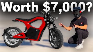 Cheap 80mph Electric Motorcycle  2023 Sondors METACYCLE [upl. by Slotnick749]