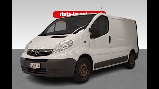 Opel Vivaro Van L1H1 20 CDTI 66kW MT6Webasto kellolla Pariovet tak [upl. by Christye]